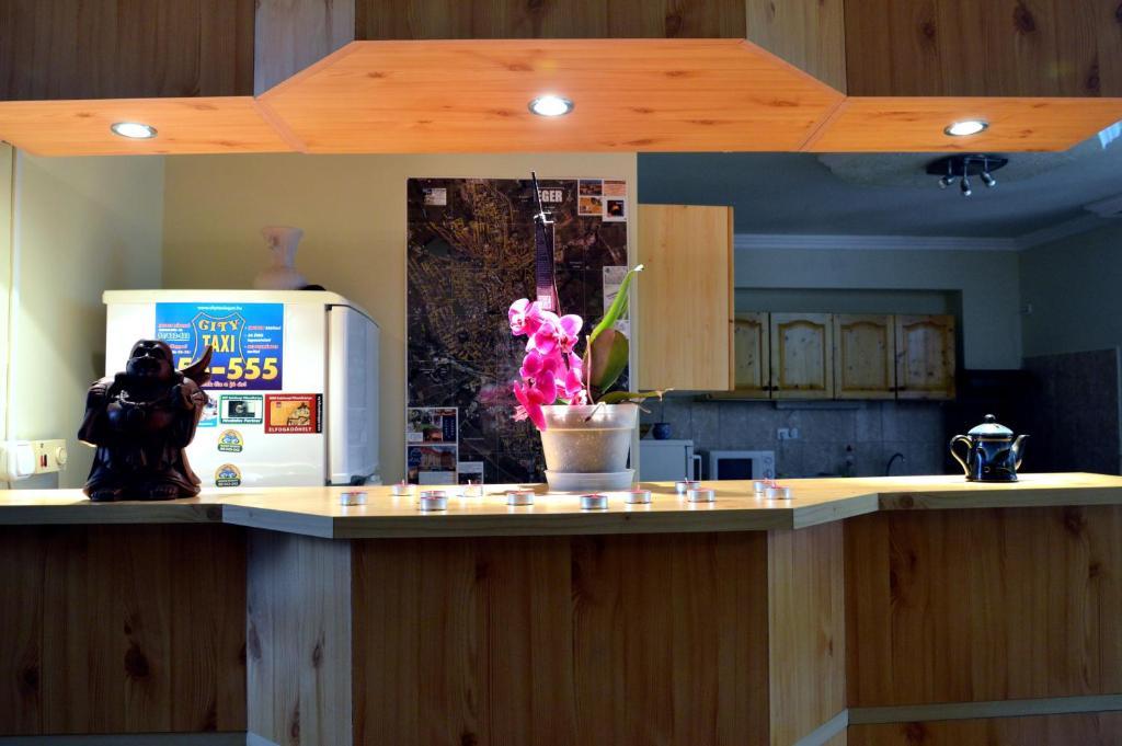 エゲル Flamingo Vendeghaz Bed & Breakfast エクステリア 写真